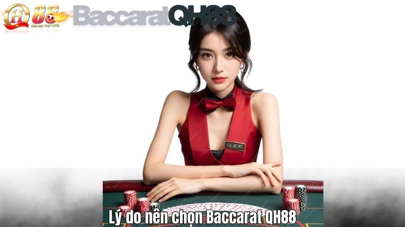 Baccarat – Trải Nghiệm Game Bài Chuyên Nghiệp Tại QH88 Lý do nên chọn Baccarat QH88